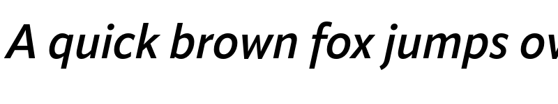 Preview of ApparatSemiCond Semibold Italic font