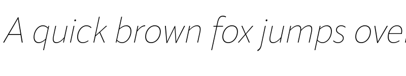Preview of ApparatSemiCond Thin Italic font