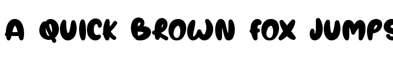 Preview of Apple Crush Regular font