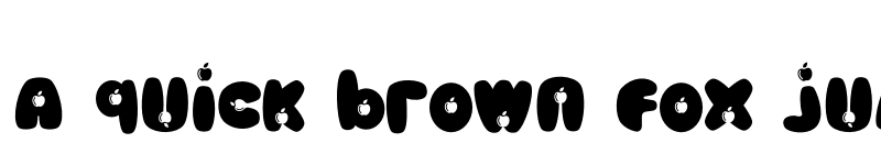 Preview of Apple Kids Regular font