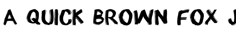 Preview of appo paint Regular font