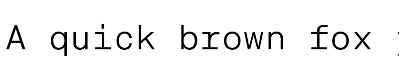 Preview of Approach Mono TRIAL Light font