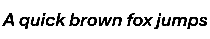 Preview of Approach TRIAL SemiBold Italic font