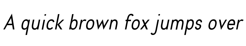 Preview of Aprikas Italic Demo Regular font