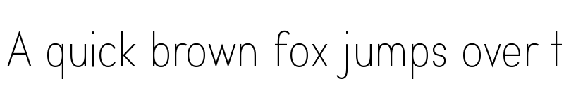 Preview of Aprikas Light Demo Regular font