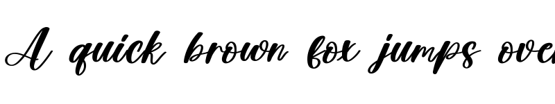 Preview of April Signature Regular font