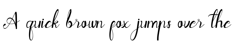 Preview of April Spring Regular font