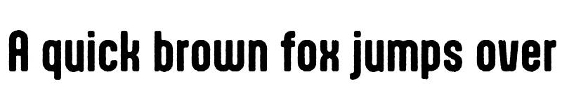 Preview of Aptly Rough font