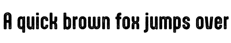 Preview of Aptly Rust font