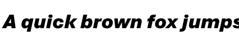 Preview of Aptos Black Italic font