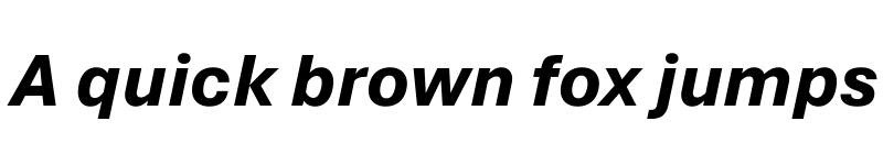 Preview of Aptos ExtraBold Italic font