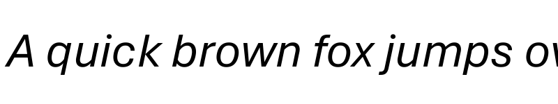 Preview of Aptos Italic font