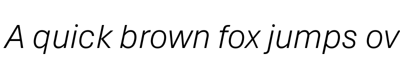 Preview of Aptos Light Italic font