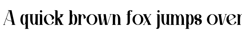 Preview of AQIRA Regular font