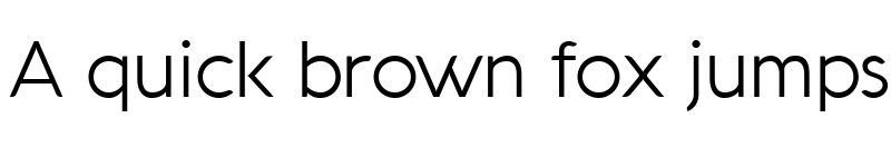 Preview of Aquawax Light font