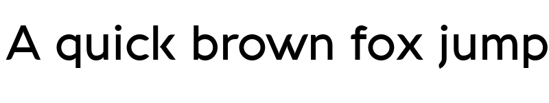 Preview of Aquawax Medium font