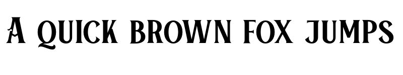 Preview of Aquero Regular font