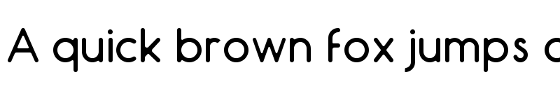 Preview of AR Techni Regular font