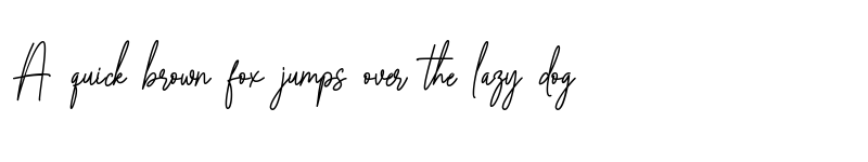 Preview of Arabellia Signature Regular font