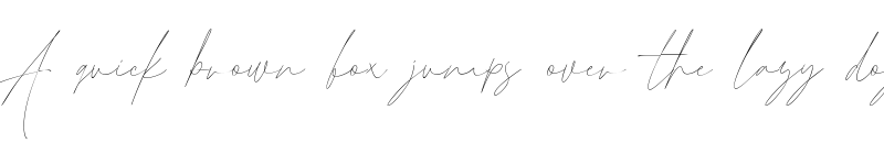 Preview of Arabilla Signature Regular font