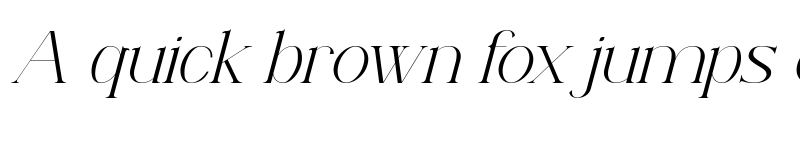 Preview of Arameza Demo Italic font