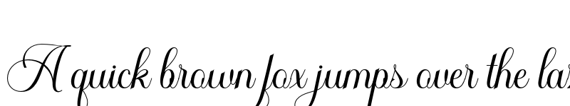 Preview of Arangona Regular font