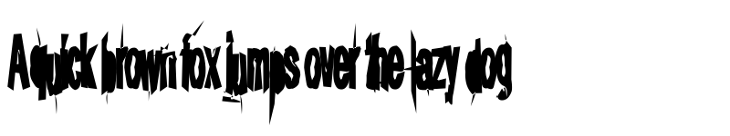 Preview of aRape Angular Regular font