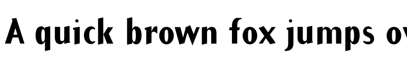 Preview of Arbitrary OT Bold font