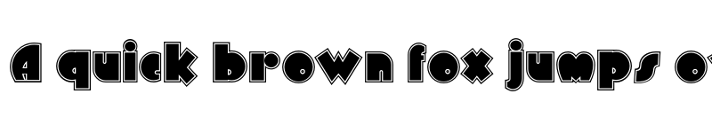 Preview of Arbuckle Inline NF Regular font