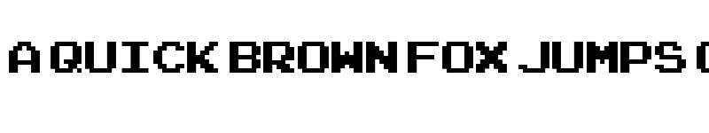 Preview of ArcadeClassic Regular font