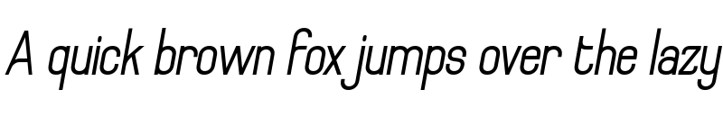 Preview of Archee Demo Italic font