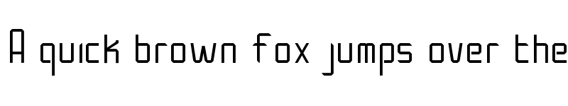 Preview of Architek Regular font