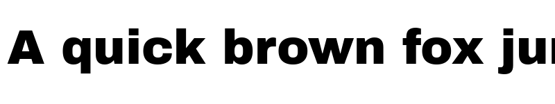 Preview of Archivo Black Regular font