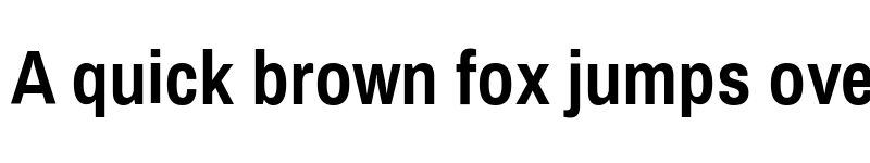 Preview of Archivo Narrow Bold font