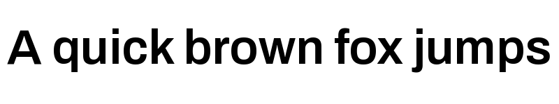 Preview of Archivo SemiBold font