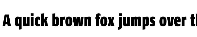 Preview of Ardoise Std Compact Black font