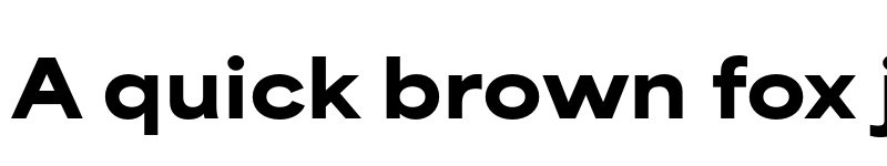 Preview of Area Extended Black font