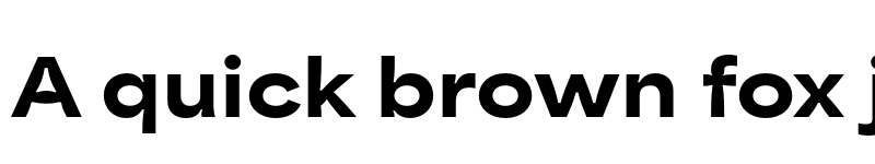 Preview of Area Inktrap Extended Black font