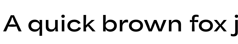 Preview of Area Inktrap Extended Bold font