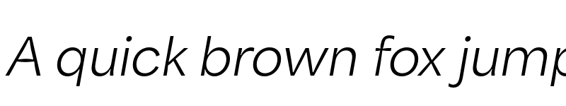 Preview of Area Inktrap Regular Italic font