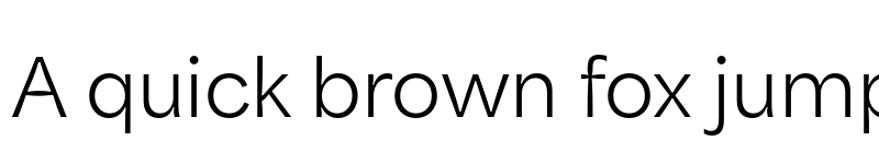 Preview of Area Inktrap Regular font