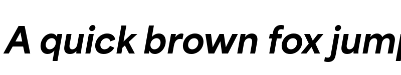 Preview of Area Normal ExtraBold Italic font