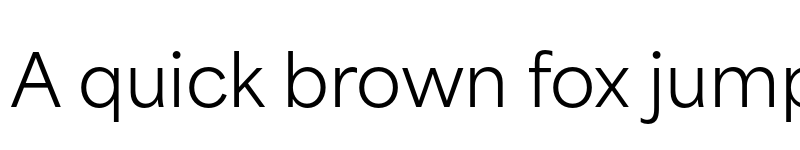 Preview of Area Normal Regular font