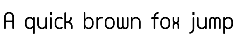 Preview of Arena Round font