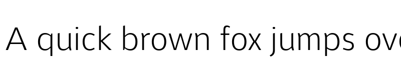 Preview of Aretha Light font