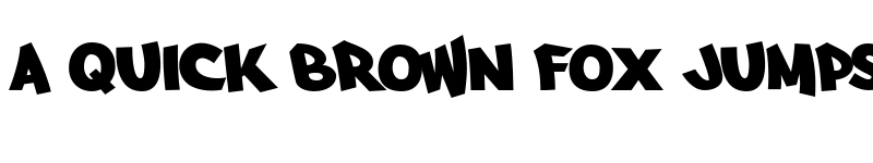 Preview of Arfmoochikncheez Regular font