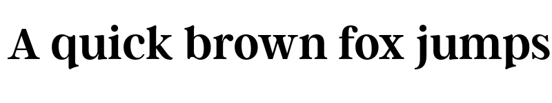 Preview of Argent CF Demi Bold font