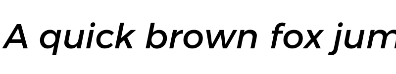 Preview of Argentum Sans Italic font