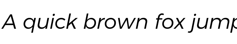 Preview of Argentum Sans Light Italic font