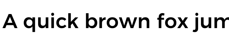 Preview of Argentum Sans Medium font